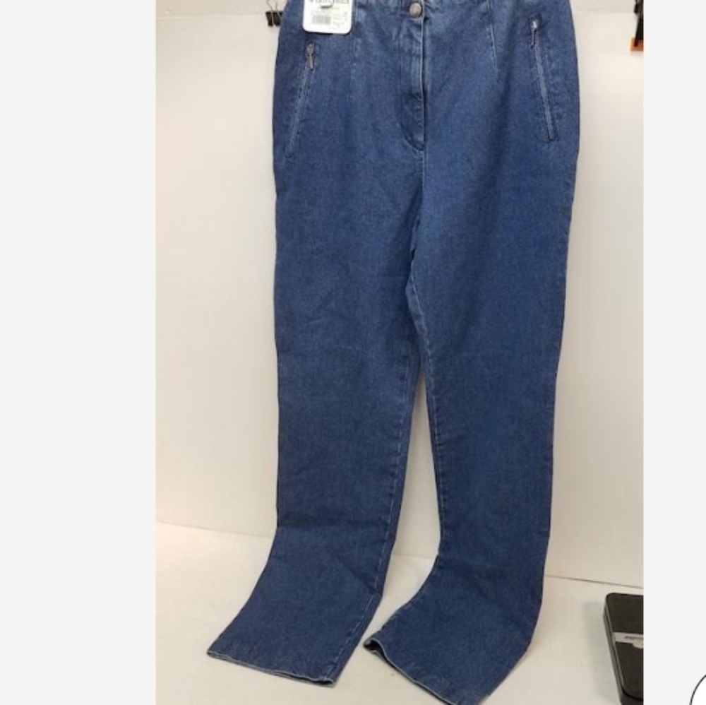 Vanilia Gerade Becky Stone wash Denim Pants